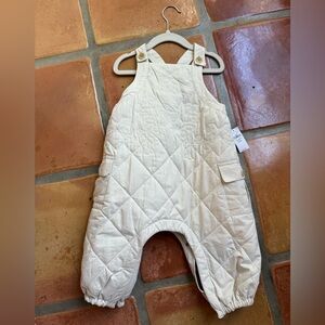 Banana Republic Cream Quilted Accessories